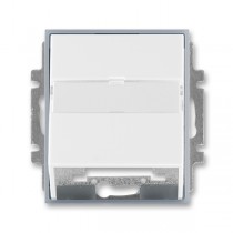 kryt datové zásuvky ELEMENT bílá/ledová šedá 5014E-A00100 04